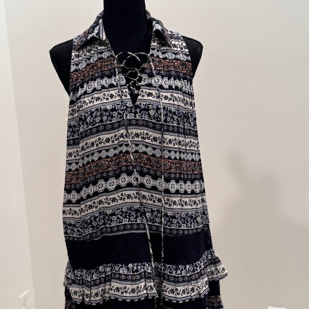 Anthropologie Boho Mini Dress